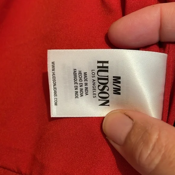 Hudson Soft Red Leather Jacket - Picture 3 of 6